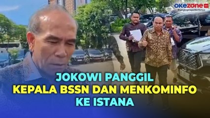 Kepala BSSN dan Menkominfo Sambangi Istana, Lapor Serangan Siber PDN?