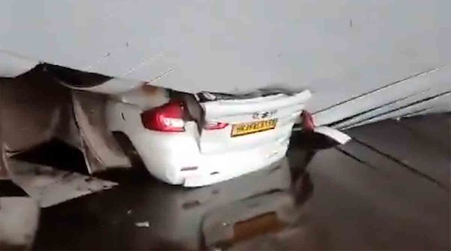 Wideo: Dach terminalu 1 lotniska w Delhi zawala się w czasie deszczu