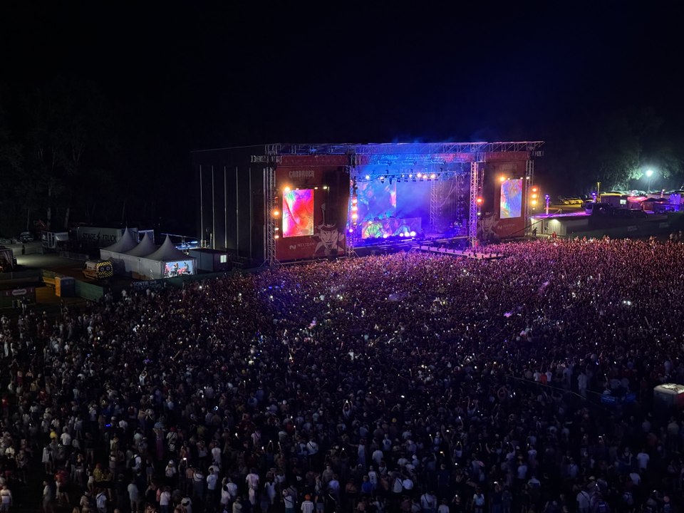 Calvin Harris vu du ciel