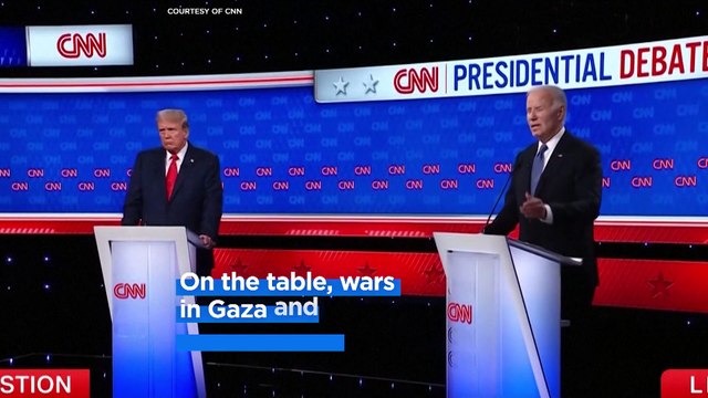 Biden stumbles and Trump tells tall tales during first election debate