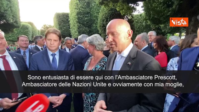 L'Ambasciatore Usa a Roma Markell: Orgogliosi della partnership con l'Italia