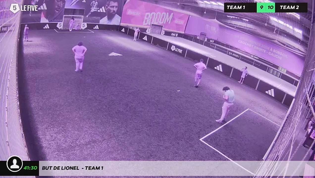 But de Lionel  - Team 1