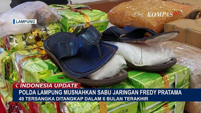 Polda Lampung Ungkap 4 Jaringan Narkoba Internasional, 49 Tersangka Ditangkap Dalam 6 Bulan