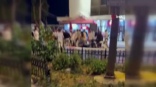 Kınalıada'da kıyamet koptu; polis hava ateş açtı