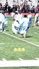 Guy Fails at Backflip During Graduation Ceremony
