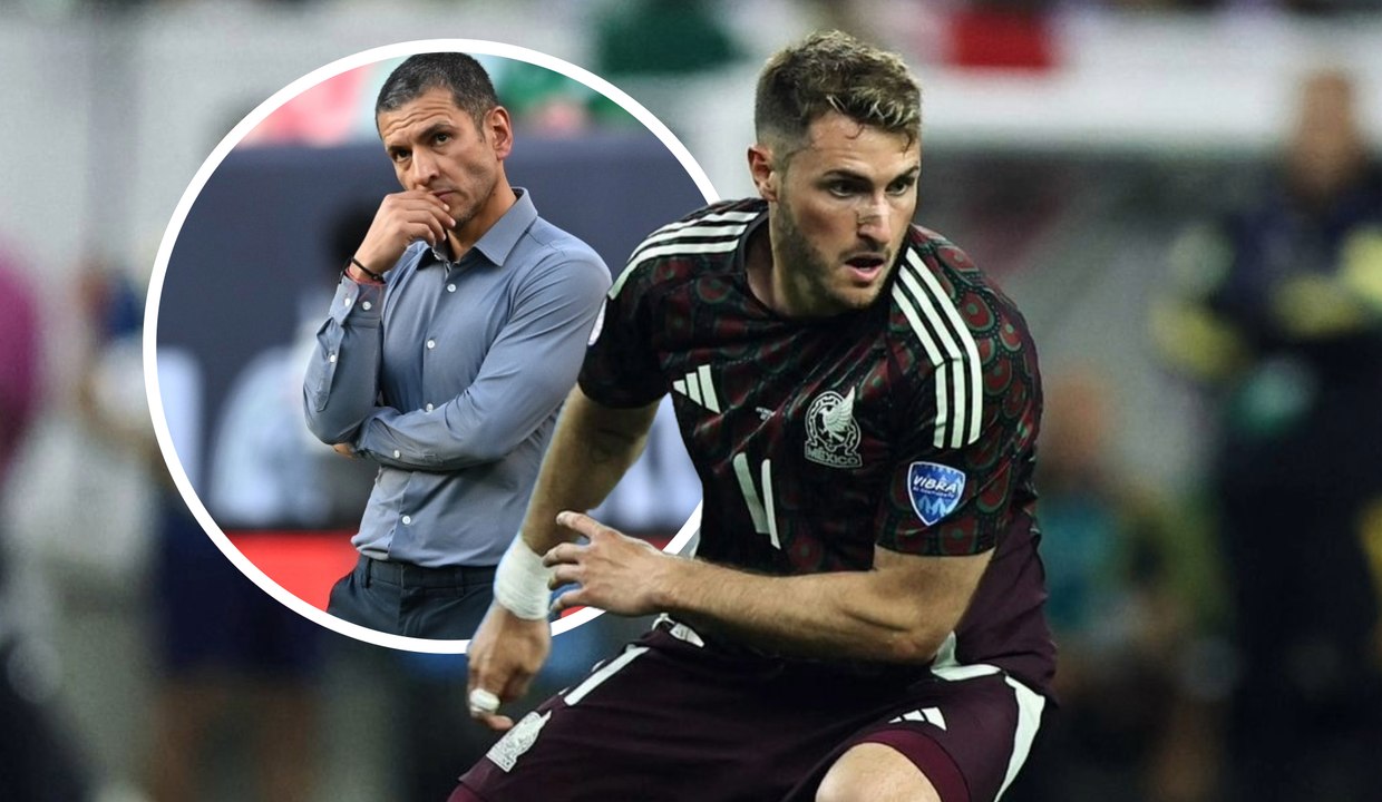 Jaime Lozano es contundente sobre el papel de Santi Giménez: "Tiene que disfrutar la copa"