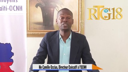 OCNH prezante rapò sou gouvenans jidisyè ak represyon dwòg  an Ayiti nan peryod kriz la.