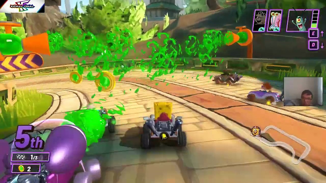 YARIŞ - N039 - NICKELODEON KART RACERS 2 GRAND PRIX 1080P HD GAMEPLAY