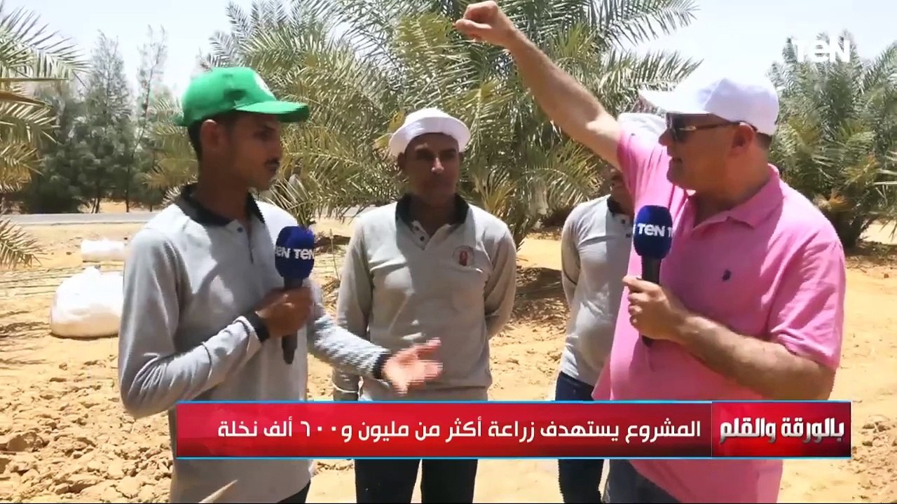 العاملين بمشروع توشكي:  فرحانين بمجهودنا وتعبنا واللي بينتقد المشروعات ومش مصدق ييجي يشوف
