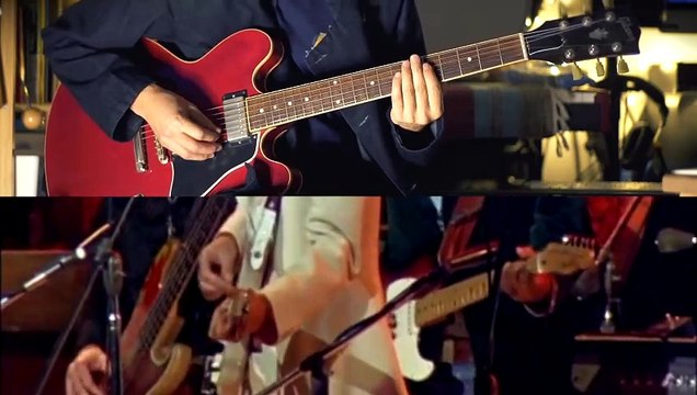 While My Guitar Gently Weeps Live (Eric Clapton Guitar Cover) with Gibson ES335