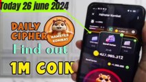 Hamster Kombat Daily Cipher  Claim  | Daily Cipher Secret revealed |   Listing Price Confirmed hindi
