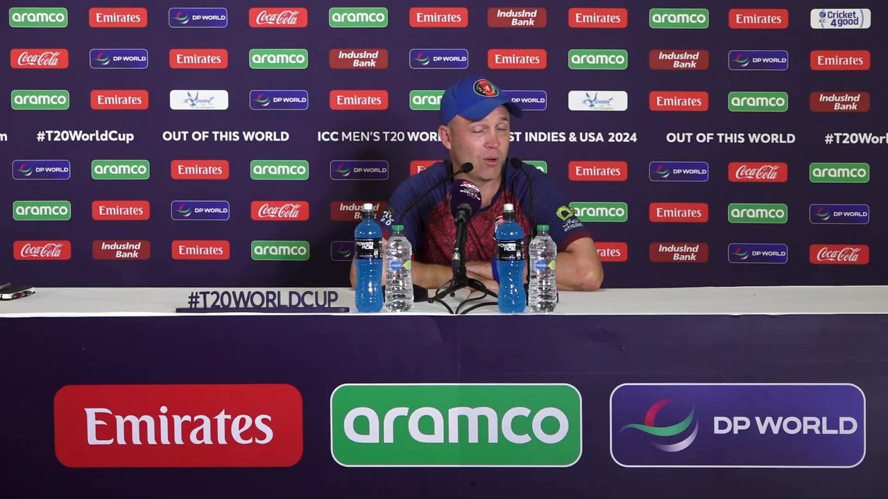 Afghanistan Head Coach Jonathan Trott previews their world cup semi final against South Africa