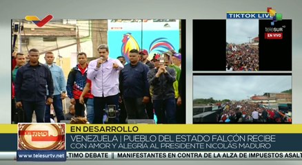 El pueblo de Coro manifestó lealtad absoluta con el Pdte. Maduro