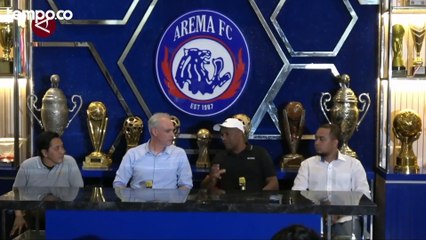 ⁠Pelatih Baru Arema FC, Target Juara Liga 1