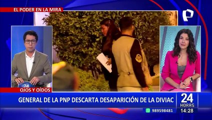 Comandante General de la PNP descarta desaparición de la Diviac