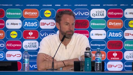 Southgate on substitutions after Slovenia draw seals top spot