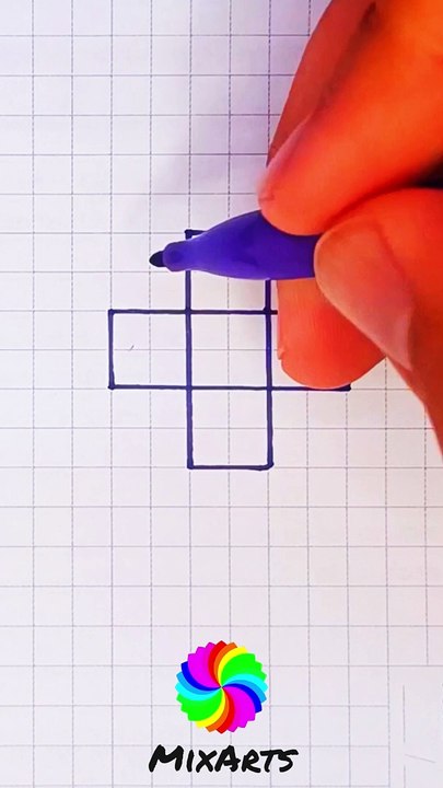 MixArts | How to Draw Aesthetic Figure Tutorial #art #3ddrawing #tutorial #aesthetic #principiante