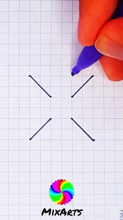 MixArts | How to Draw Aesthetic Figure Tutorial #art #3ddrawing #tutorial #aesthetic #principiante