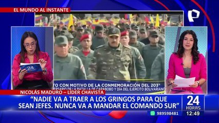 Generales chavistas inician campaña en apoyo a Nicolás Maduro