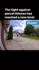 The fight against parcel thieves has reached a new level