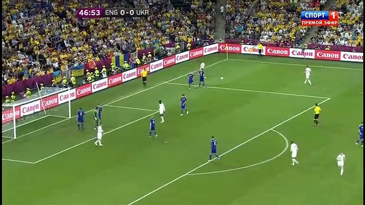 England vs. Ukraine 2012 - 2.Half