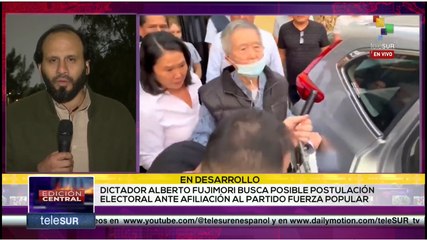 Exdictador de Perú Alberto Fujimori se afilia a un partido político
