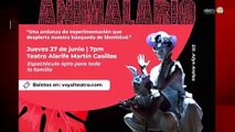 Danza experimental: La obra “Animalario” será presentada en el Teatro Alarife Martín Casillas