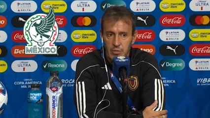 Batista da la clave que usará Venezuela para enfrentar a México en Copa América: "Hay que tener doble marca"