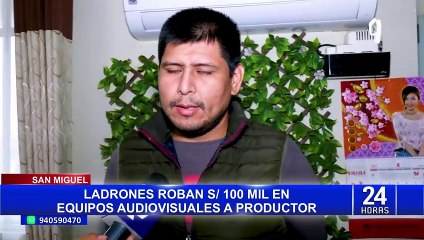 Sobrino de Daniel Urresti denuncia robo de equipos: extrabajador es el principal sospechoso