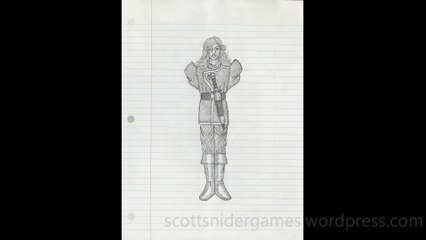 Soldier Pencil Sketch Video #312 (06-26-2024)