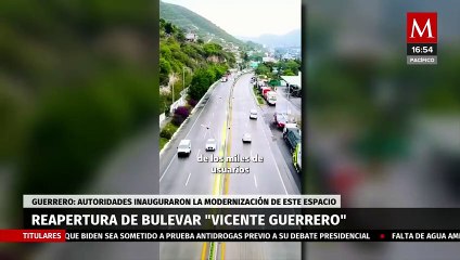 Modernización del Bulevar "Vicente Guerrero" en Chilpancingo con inversión de 30 millones de pesos