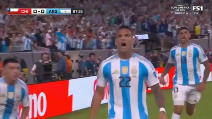 Chile vs Argentina Highlights 0-1 and All Goals Copa América 2024
