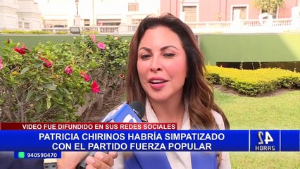 Video difundido por Patricia Chirinos sería estrategia para elección de nueva Mesa Directiva