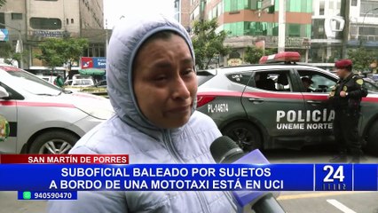 Ministro del Interior promete capturar a delincuente que baleó a policía en SMP