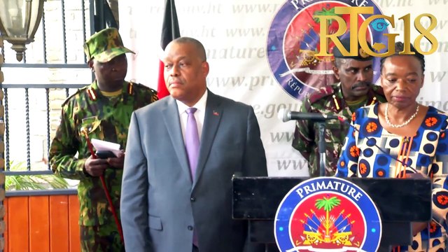 PM Dr. Garry Conille reyaji sou entèvansyon Jimmy Chérisier alyas Babekyou fè kote li mande dyalòg