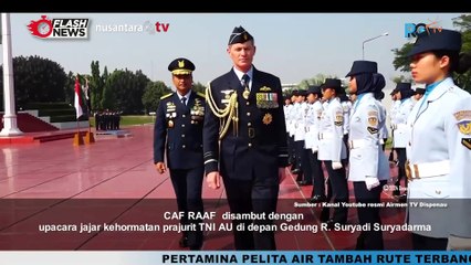 Kasau Marsekal Tonny Harjono Sambut Kunjungan Kehormatan CAF RAAF di Mabesau