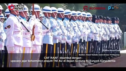 KASAU MARSEKAL M. Tonny Harjono Terima Kunjungan Kehormatan CAF RAAF Mabes AU