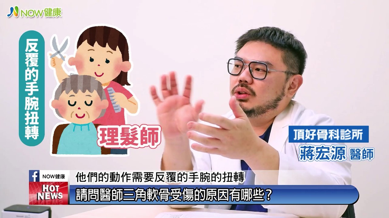 手腕受傷沒骨折卻仍疼痛不已 當心可能是這裡損傷了｜頂好骨科診所 - 新聞影片｜遠大整合行銷