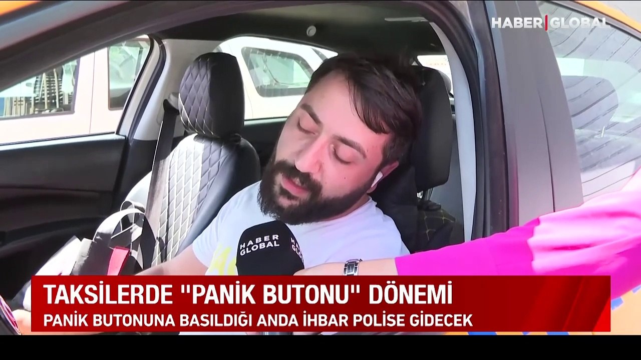Taksilerde panik butonu dönemi