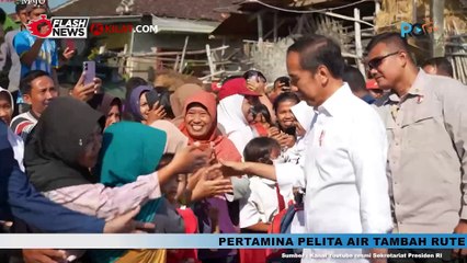 Jokowi Tinjau Program Bantuan Pompa Air di Jawa Tengah Atasi Kekeringan