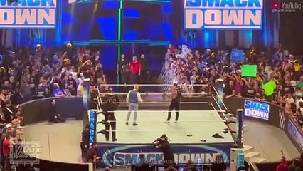 Off Air Footage of Cody Rhodes and CM Punk during WWE Smackdown 6/21/2024