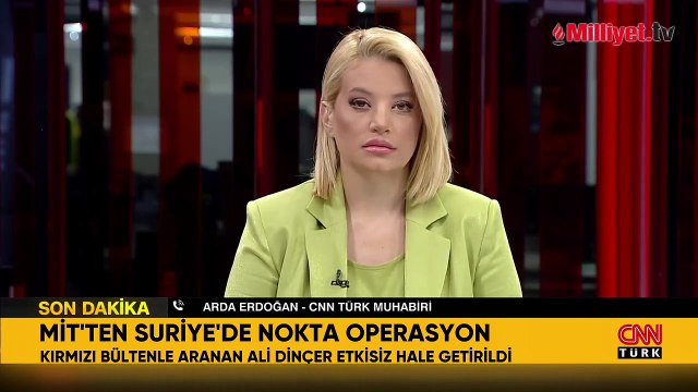 MİT'ten kırmızı bültenle aranan terörist Ali Dinçer'e Kamışlı'da nokta operasyon