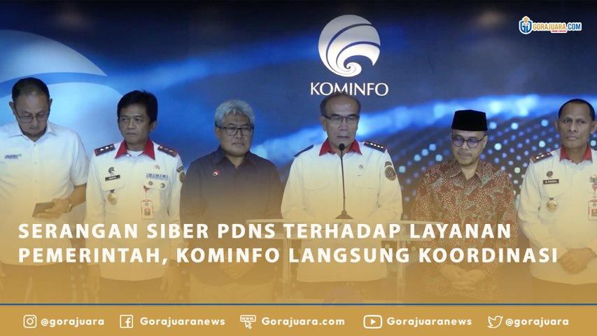 SERANGAN SIBER PDNS TERHADAP LAYANAN PEMERINTAH, KOMINFO LANGSUNG KOORDINASI