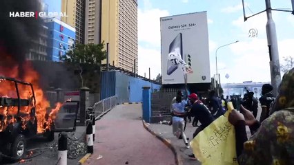 Kenya'da vergi zammına karşı gösteri düzenlendi