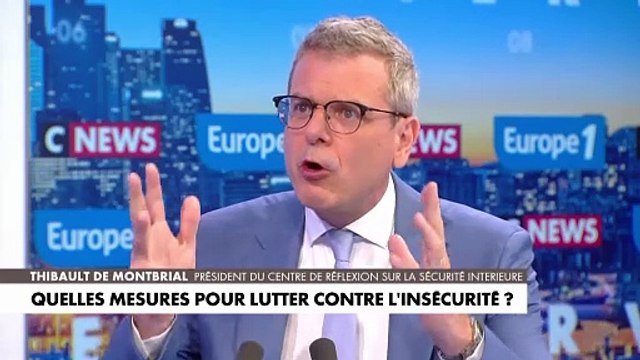 «La sécurité, ce n'est ni de droite ni de gauche, ni d'extrême droite ni d'extrême gauche», assure Thibault de Montbrial