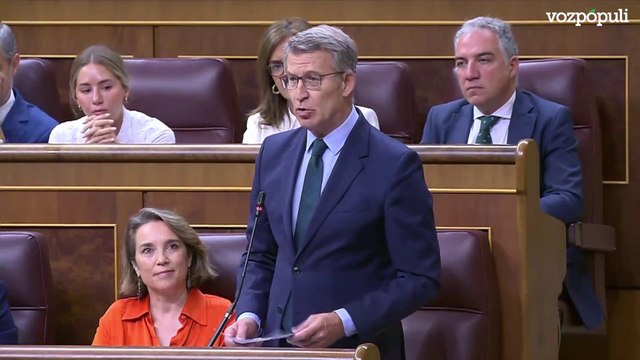 Feijóo exige a Sánchez cesar a García Ortiz, que el TC deje de manosear al TS y aclarar la corrupción familiar