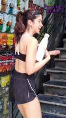 Shanaya Kapoor after Gym session looking hot and sexy