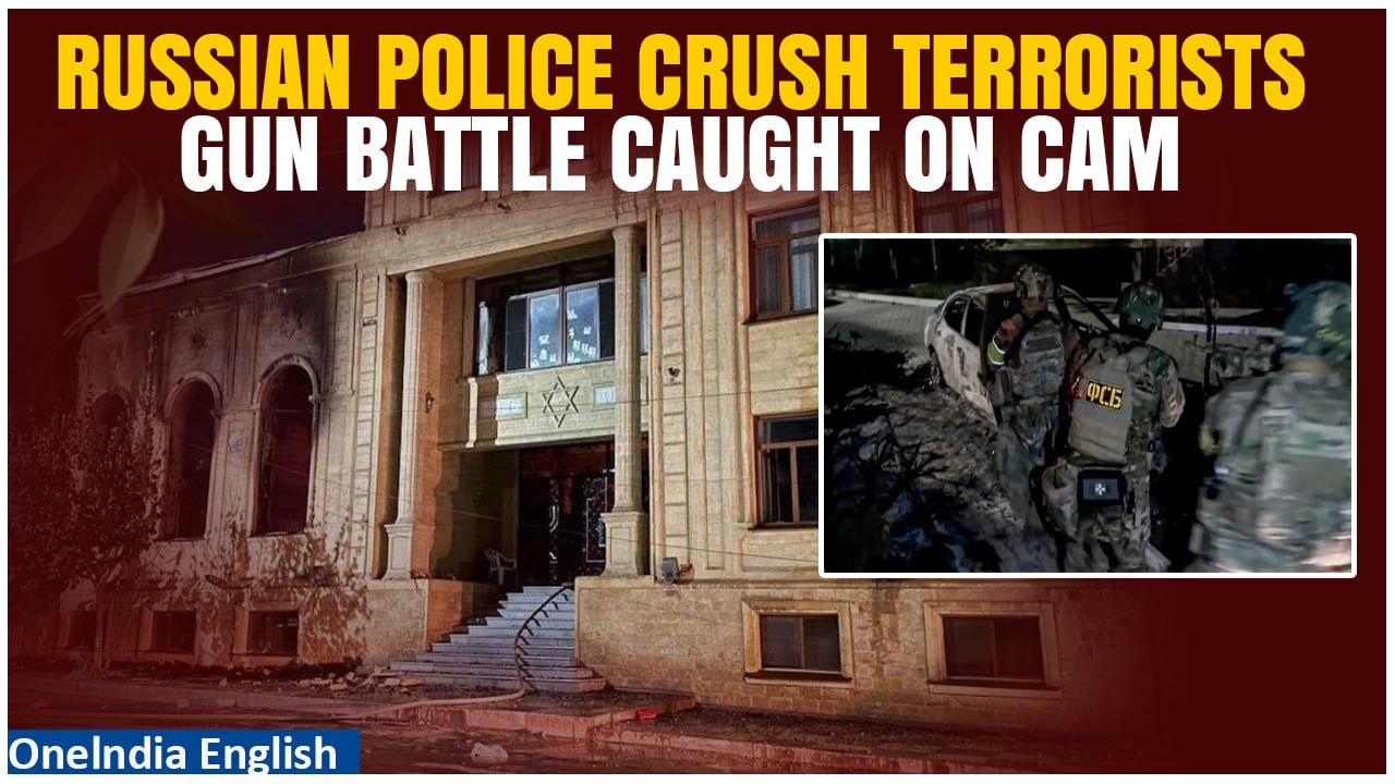 Terrorists Vs Russian Police Intense Fighting D...