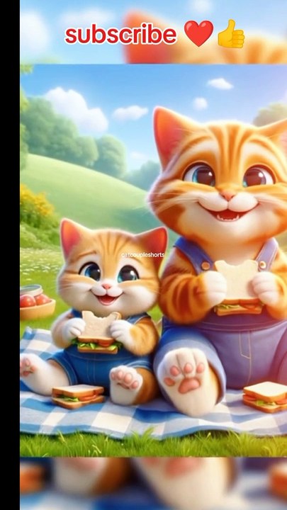Cat picnic story