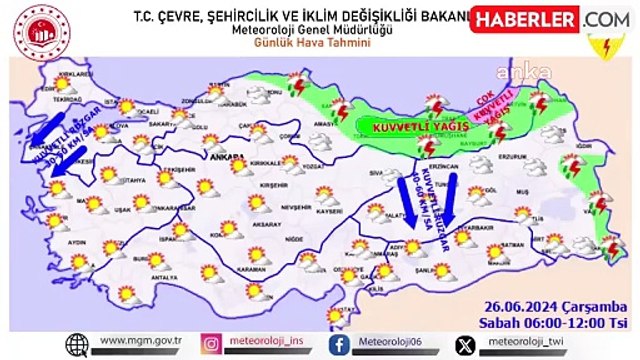 Meteoroloji'den hava durumu uyarısı: Giresun ve Rize'de çok kuvvetli yağış bekleniyor